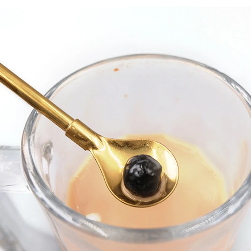 JueQi мешалки фильтр ложка соломы многоразовая нержавеющая сталь Yerba mate питьевой соломы металлическая соломинка с ложкой для коктейльного чая