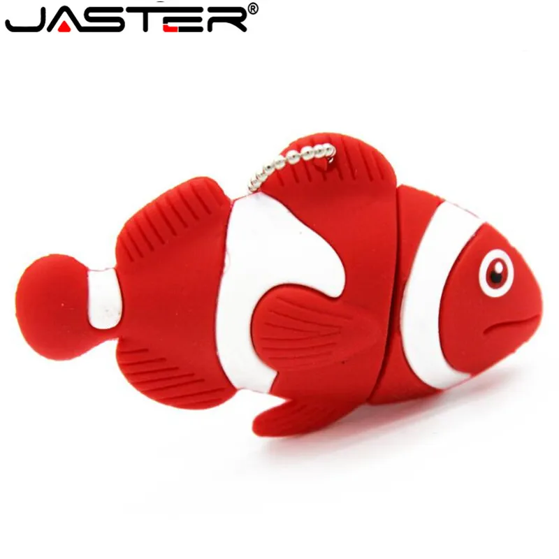 JASTER lovely рыбы карту флэш памяти с интерфейсом usb накопитель 64 Гб оперативной 32