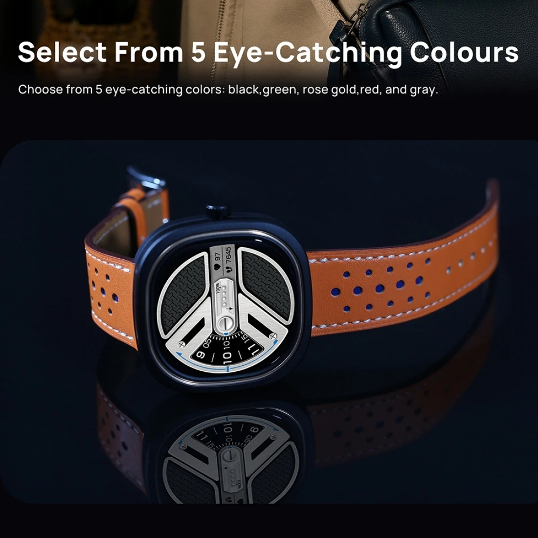 DOOGEE DG Ares Smartwatch 1.32" Round Touch Screen 300mAh Battery 360*360HD Urtral-thin Sport Smart Watch for Android IOS Phone |