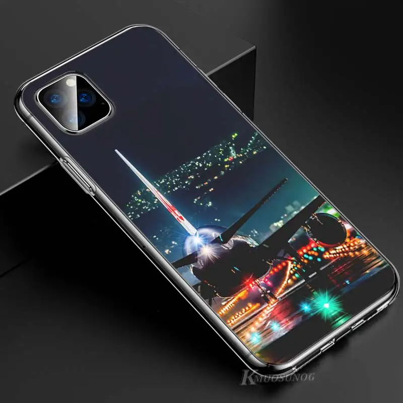 Прозрачный ТПУ чехол самолет для iPhone 11 11Pro XS MAX XR X 8 7 6S 6 Plus 5S чехол для телефона