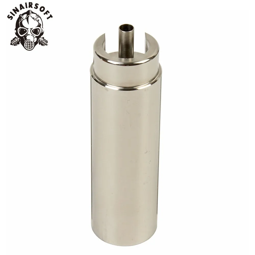 Tune Up Kit Stainless Steel CNC Milled One-piece Solid Cylinder Built-in Head Piston Nozzle Airsoft Paintball | Спорт и развлечения