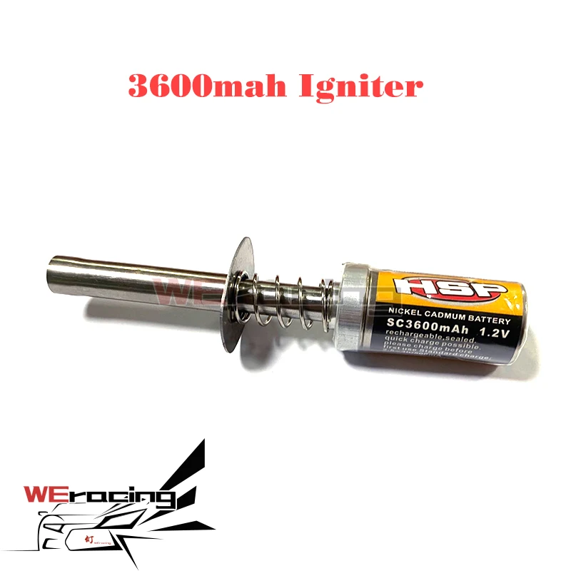 HSP Gas RC Nitro двигатель двигателя свечение 1 2 в 1/8 мА 1/10 перезаряжаемая свеча