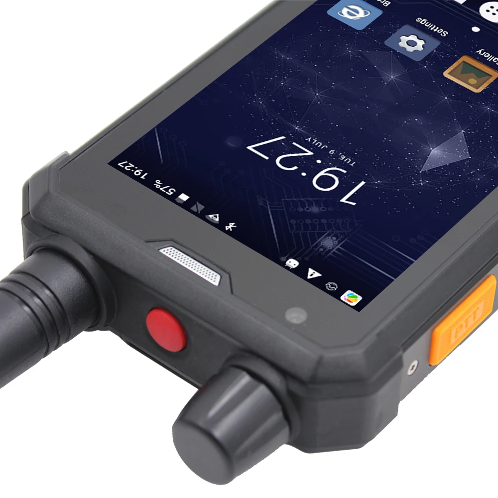 4G LTE сеть рация телефон Zello PTT смартфон 5 Вт Аналоговый и DMR UHF 400-470 МГц двухстороннее радио
