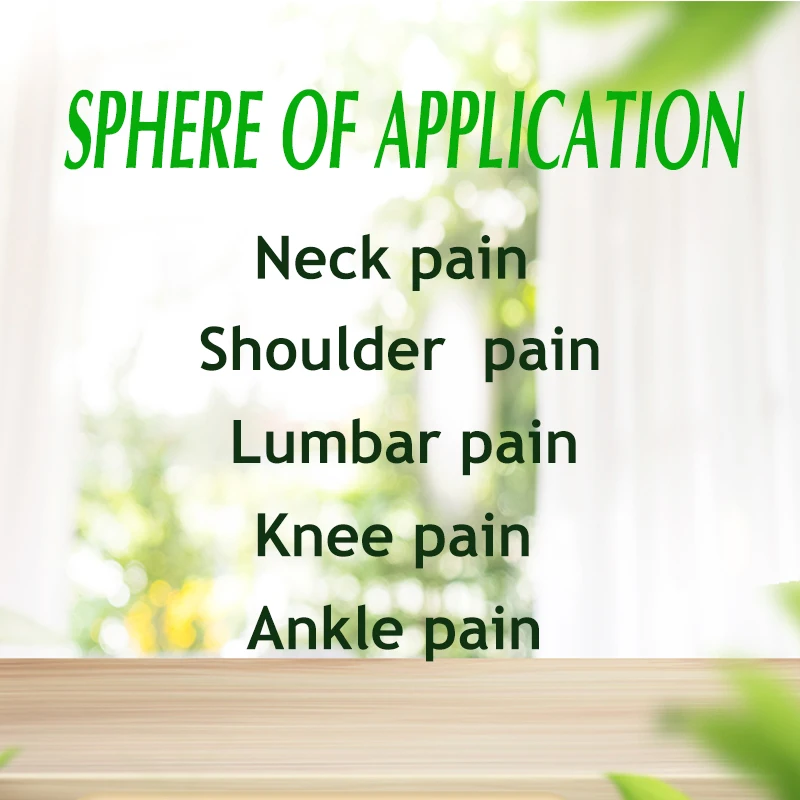 48pcs/6bags Knee Joint Pain Relieving Patch Kneeling Arthritis Back Medical Muscle Painkiller Plaster A147 |
