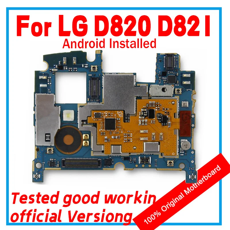 Материнская плата для LG Google Nexus 5 D821 D820 16 ГБ 32 Гб ПЗУ материнская 100% оригинальная