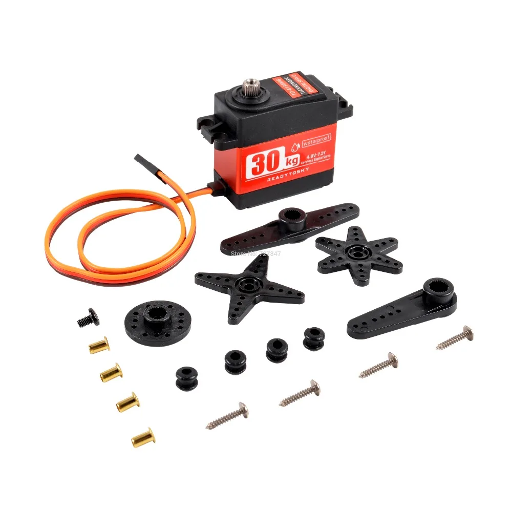 Обновленный ру сервопривод 20 кг/25 кг/30 кг полностью Металлическая передача