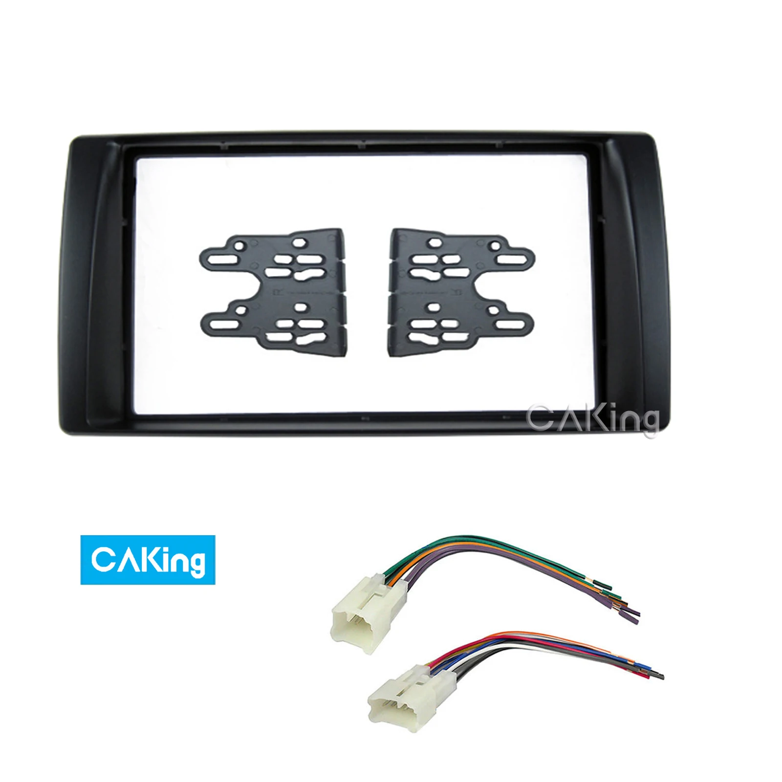 Двойная Din Автомобильная радиопанель с антенной для Toyota Camry 2001-2006 (США) аудиорамка