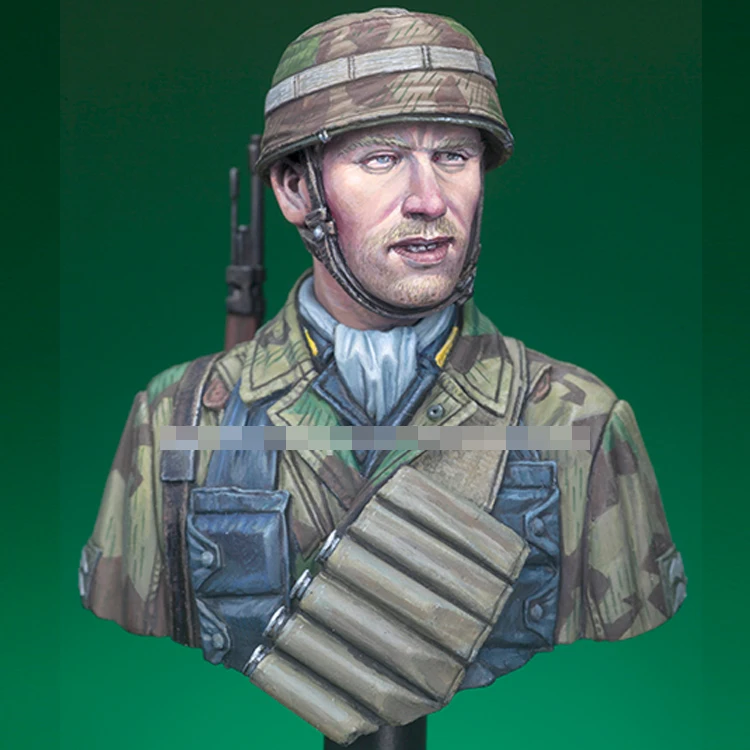 

1/16 Fallschirmjager полка, Смола Модель бюст GK, военная тема, второй мировой войны, разобранный и Неокрашенный комплект