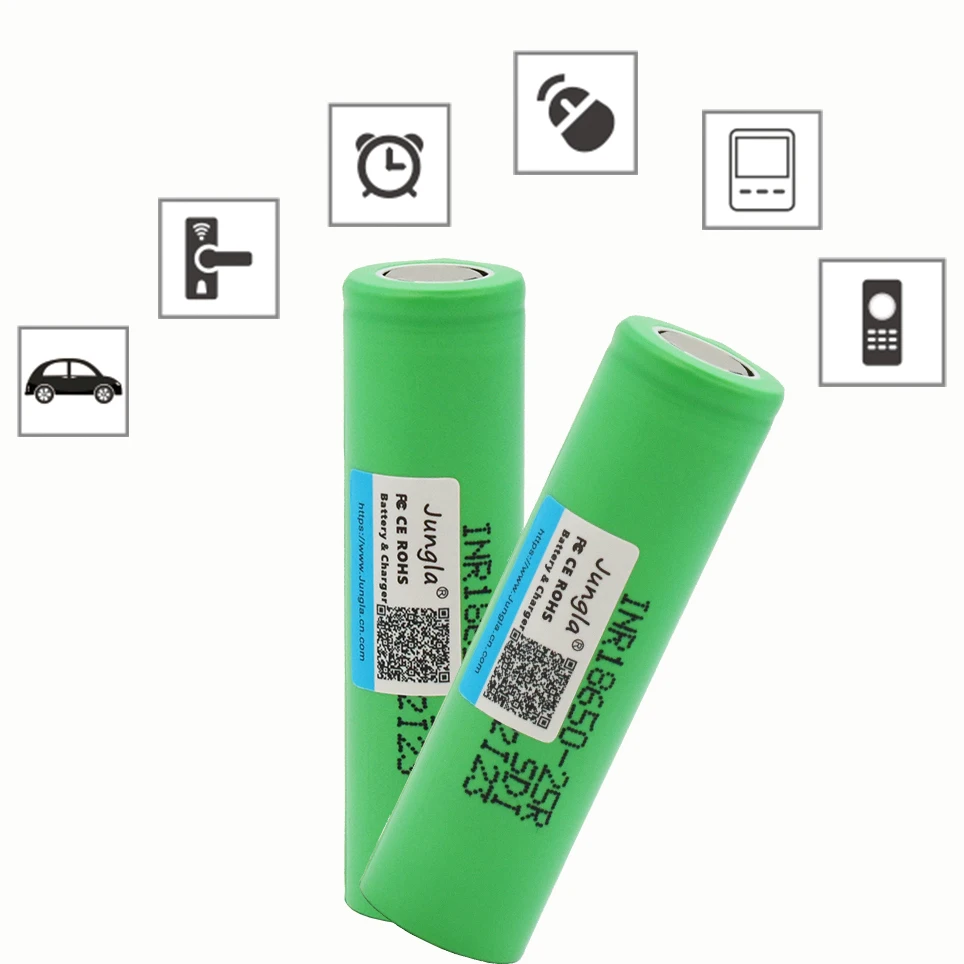 18650 25R Батарея forSamsung INR1865025R 20A разряда литиевые батареи 2500mAh Блок питания для