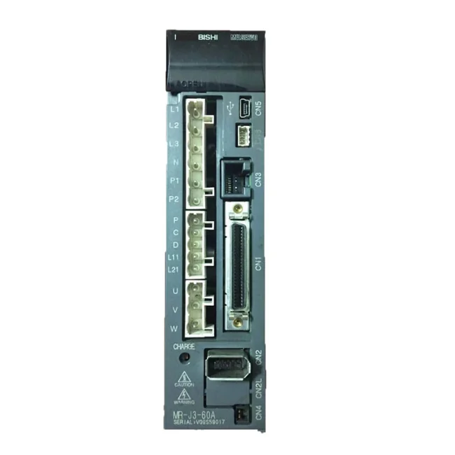 

Новый оригинальный сервоконтроллер MR-J3-60A 1/3 фазы 200 ~ 230 В 50/60 Гц Высокое качество