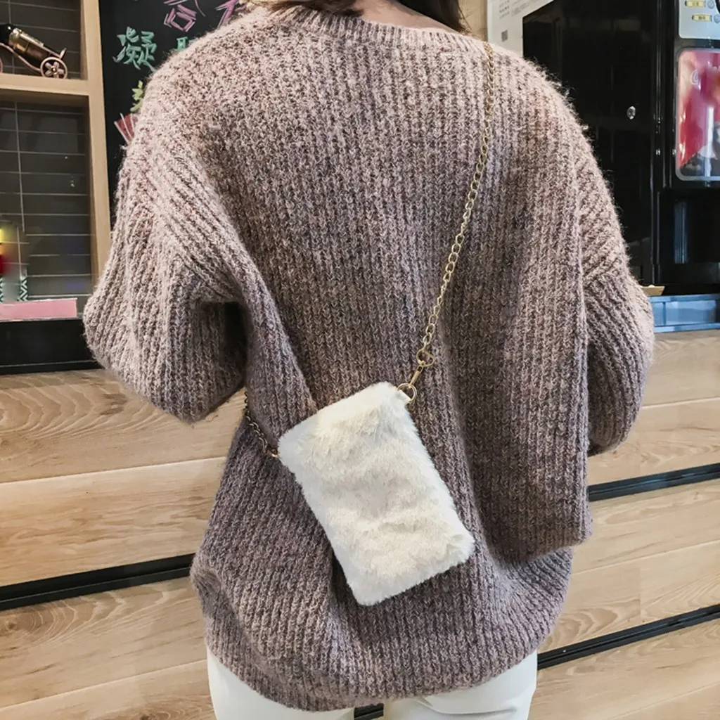 Женская элегантная мини-сумка через плечо для помады женские модные однотонные