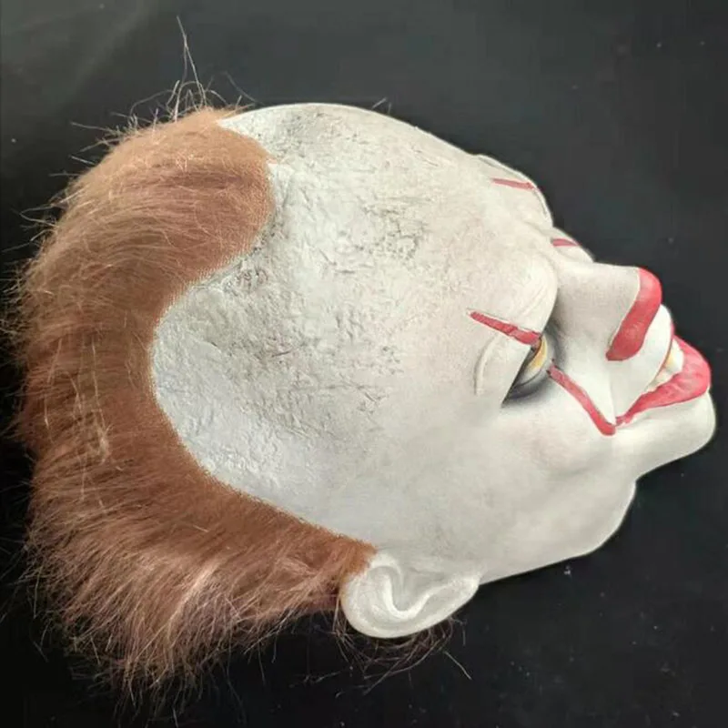 Фильм It Chapter 2 Pennywise Клоун Маска Латекс страшный Хэллоуин карнавальные костюмы реквизит маска для вечеринки Косплей