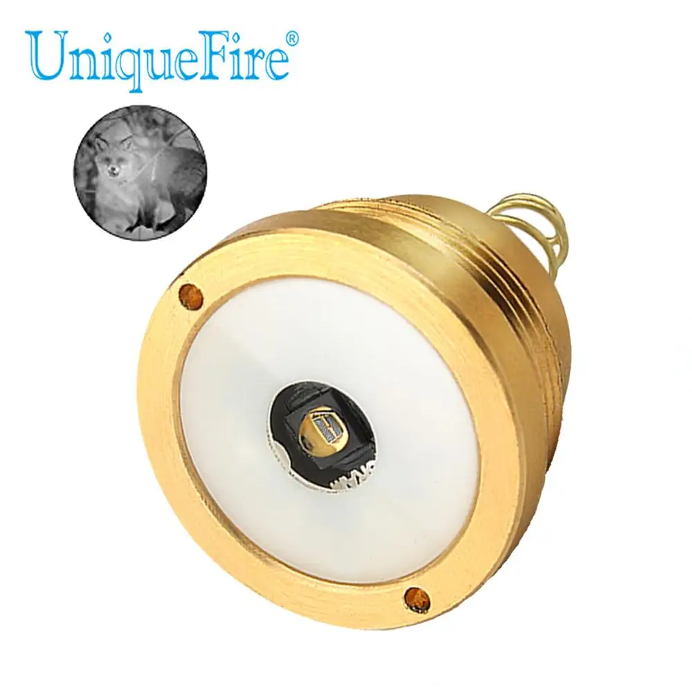 

Высококачественный светодиодный фонарик UniqueFire T20 IR 850 нм, 3 режима, Инфракрасный фонарик, зум-фокус, латунные модули, бесплатная доставка