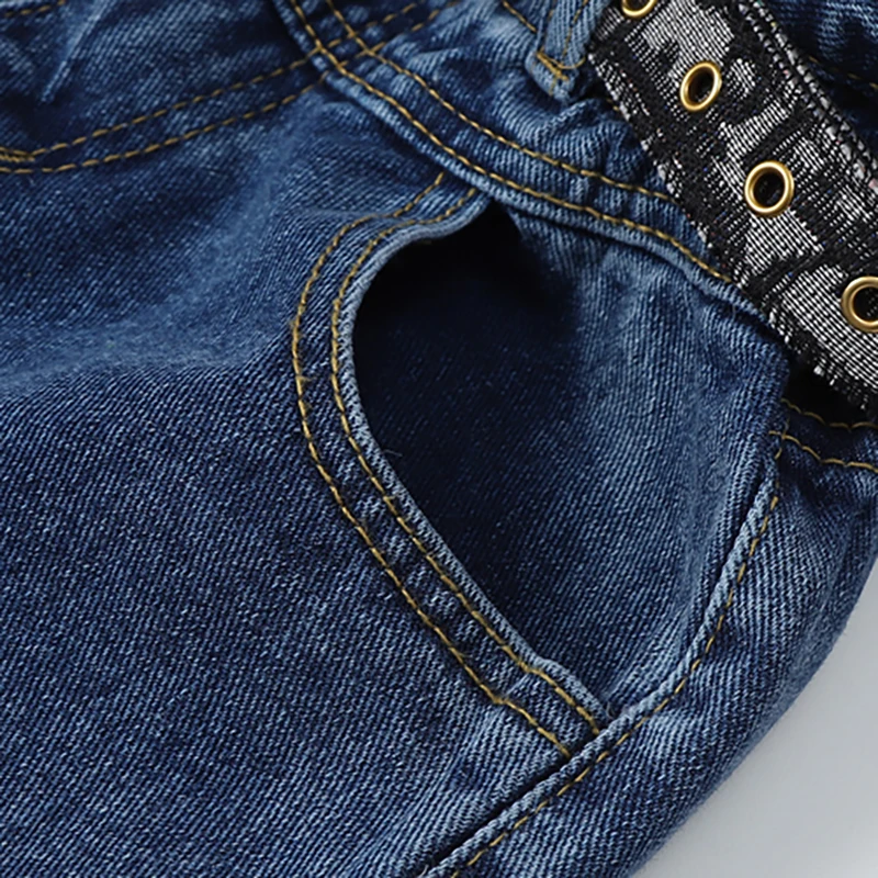 Женские джинсы полной длины в стиле ретро с высокой талией тонкие обтягивающие