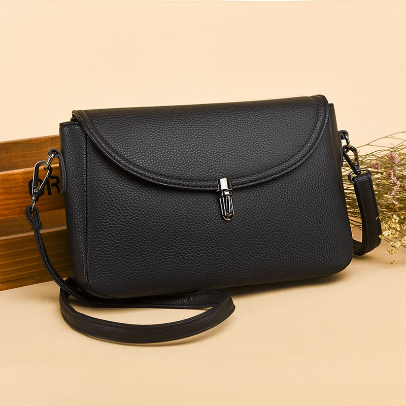 

Crossbody Bags for Women Handbags Genuine Leather Real Cowhide Women's Casual Fashion Bag Women Messenger Bag Small Shoulder Bag