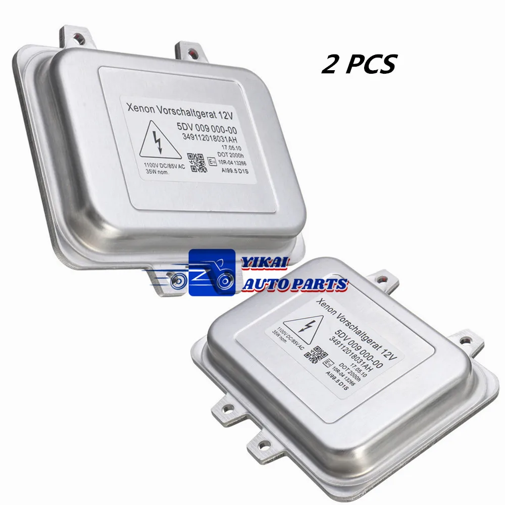 2 шт. ксеноновый балласт и HID лампы D1S для 08 12 Saab 9 3 5DV00900000 блок управления модуль