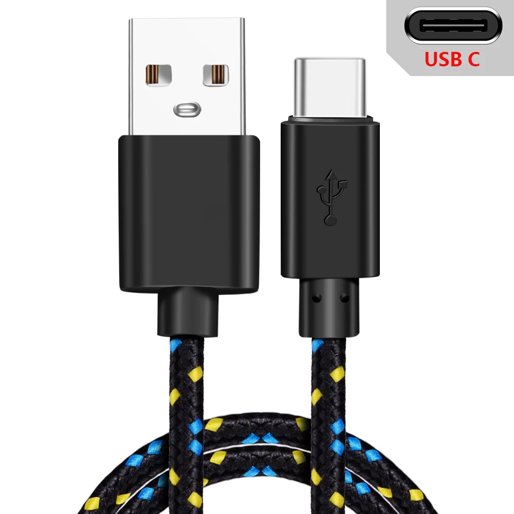 

Nylon Braided Mobile Phone Fast Charging USB C Cable Type-C Charger Micro USB Cables USB Type C Cable for Samsung S20 S21 Huawei