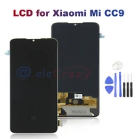amoled lcd replacement for xiaomi mi cc9 display for mi 9 lite touch screen digitizer assembly with fingerprint function