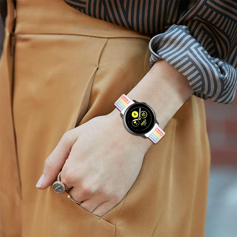 Сменный нейлоновый ремешок для часов Samsung Active Smart Watch VDX99|Смарт-аксессуары| |