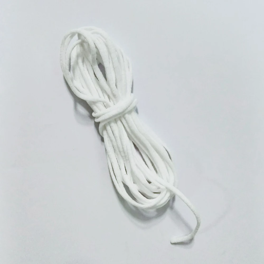 3 мм мягкий белый фотошнур шнур для подвешивания ушей рукоделие материал маски