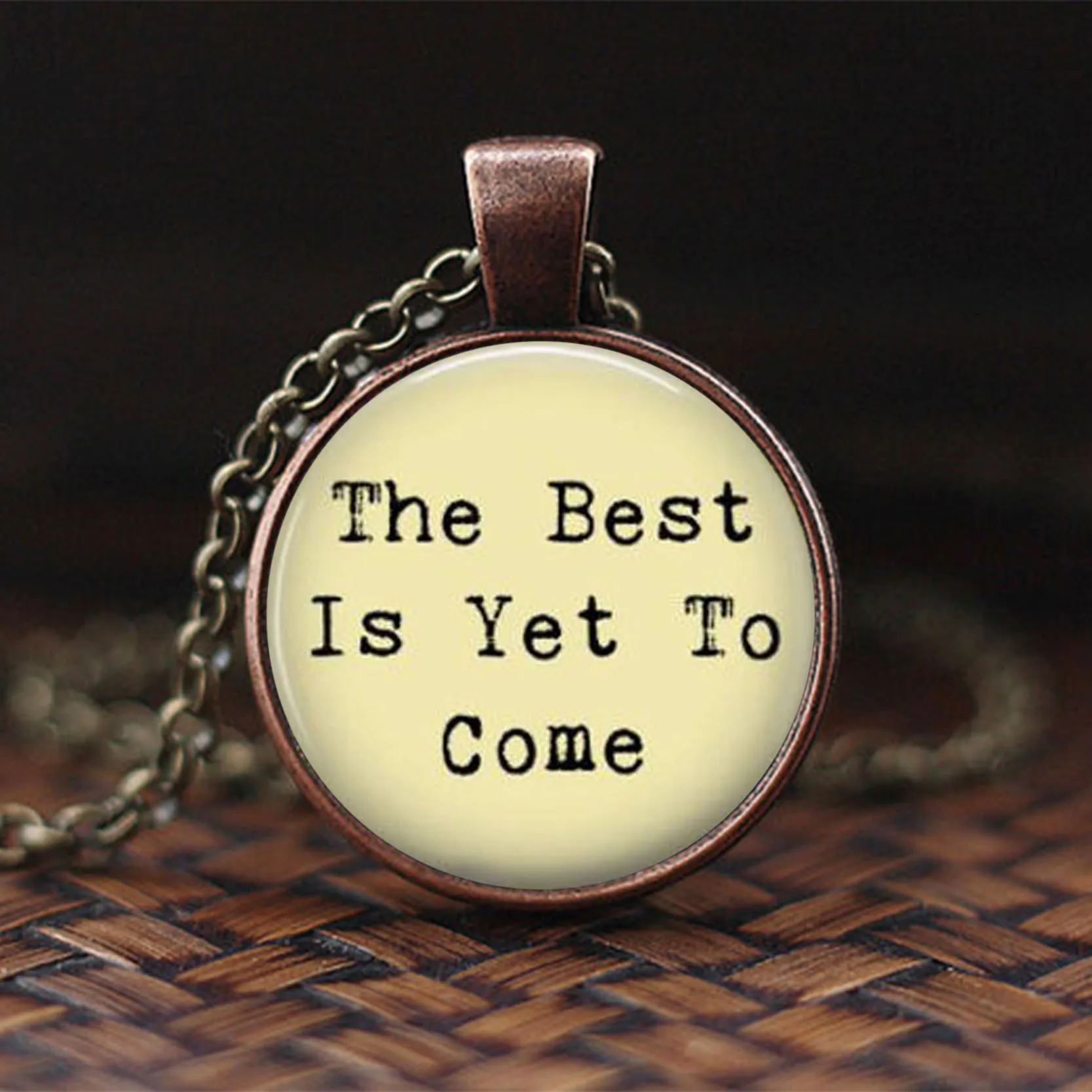 Модная цепочка с надписью и цитатой 2019|Ожерелья подвеской| |