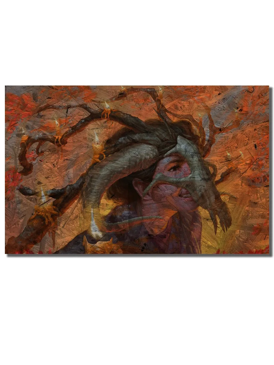 Picture of the Interior on рельефной board games Magic (Magic Gathering MTG fantasy)-H 272 loft decorative interior painting |