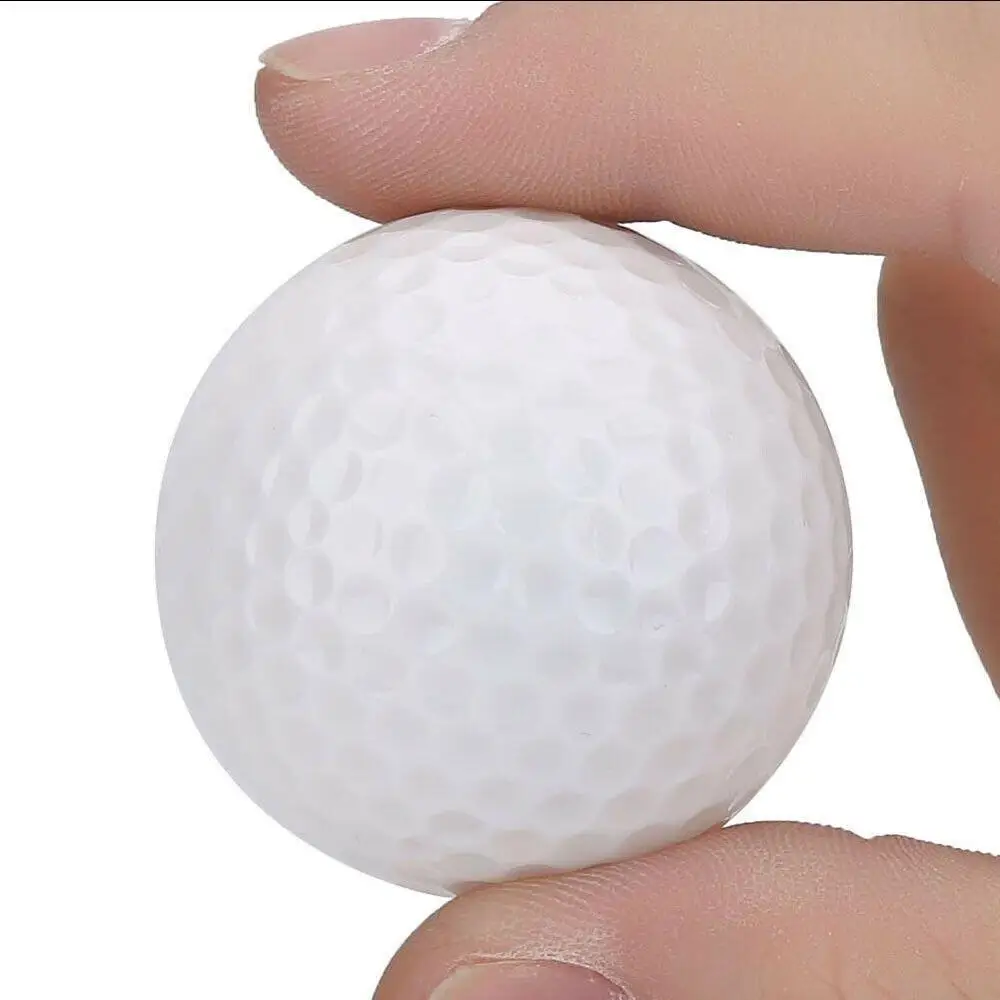 

1pc Synthetic Rubber Golf LED Luminous Ball Random Color Often Bright Ball Suitable For Night Use Multi-color Optional Wholesale