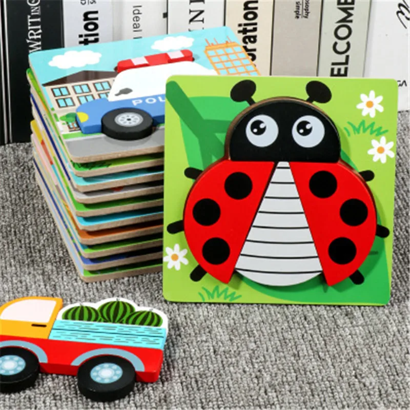 

Montessori Educational Wooden toy Wooden Early Childhood Education Sensory Mathematics Jigsaw Brain Early Intellectual Learning