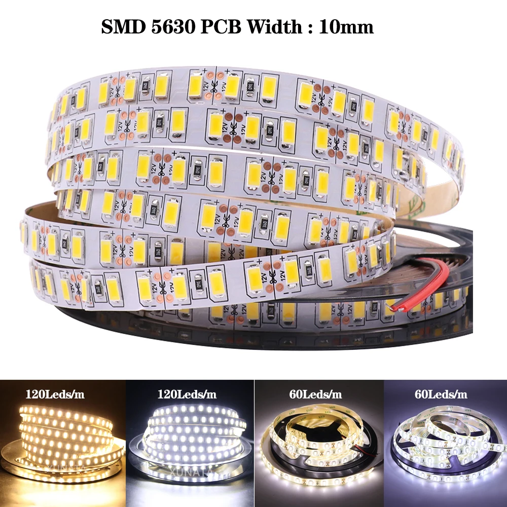 Гибкая светодиодная лента с подсветкой 120 светодиодов/м