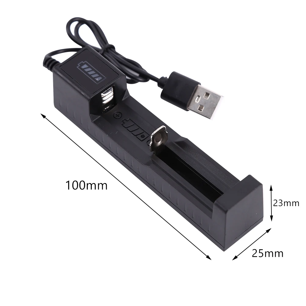 ALLOYSEED Universal USB Battery Charger 4 Bay Smart for Rechargeable Batteries 18650 21700 22650 16340 New | Электроника