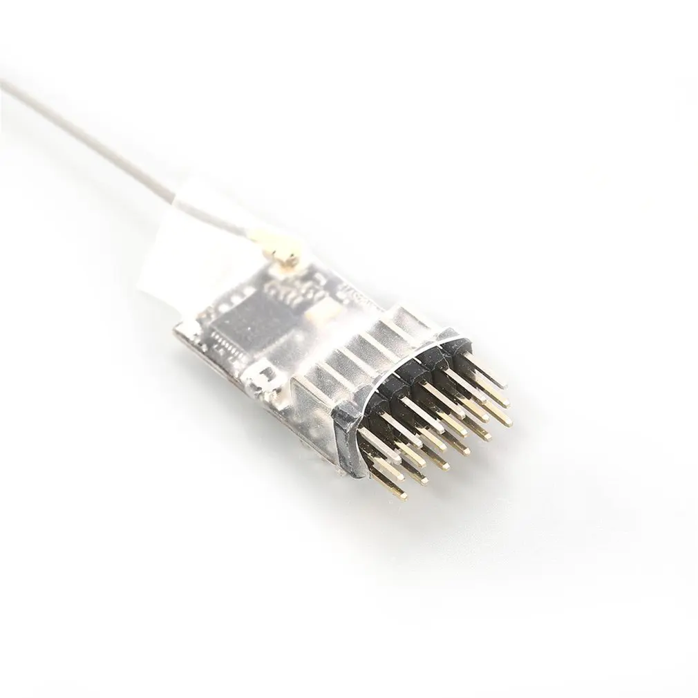 Радиоприемник R6DS 2 4G 6CH совместимый с AT9 AT9S AT10 передатчик поддержка SBUS PPM PWM