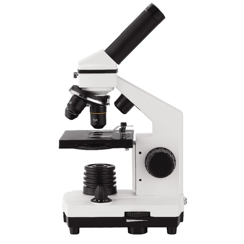 

AOMEKIE 64X-640X Professional Biological Microscope Up/Down LED Monocular Microscope For Students Kids Education