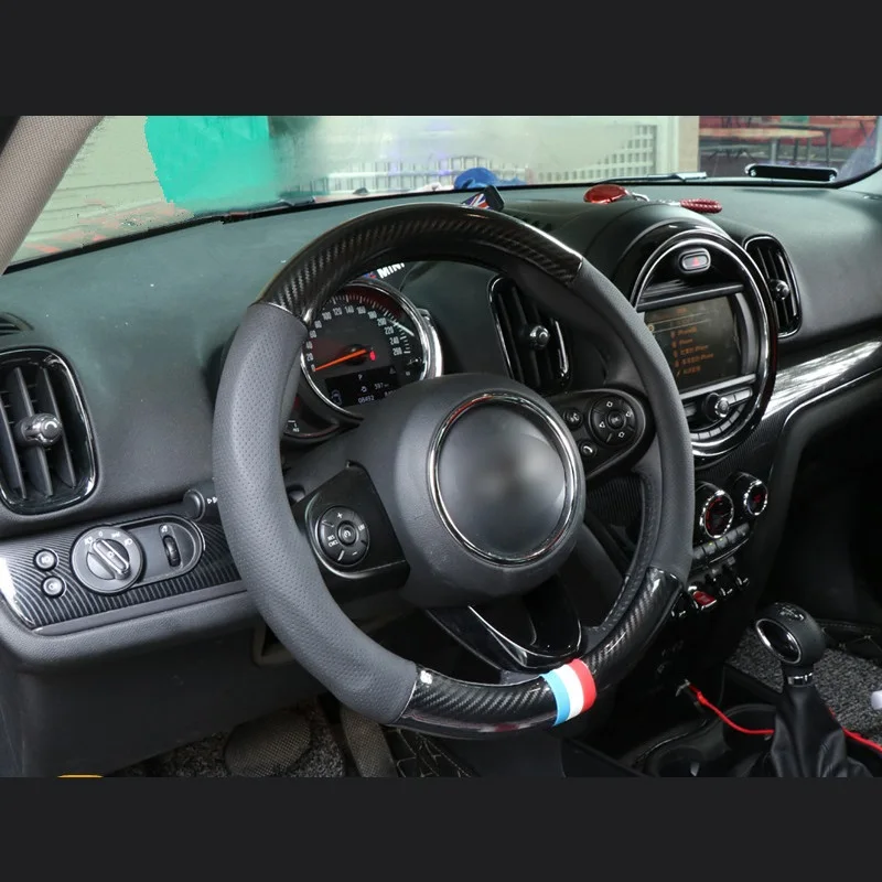 Универсальный кожаный чехол для BMW Mini Cooper F54 F55 F56 F60 R55 R56 R60 R61 38 см|Чехлы на руль| |