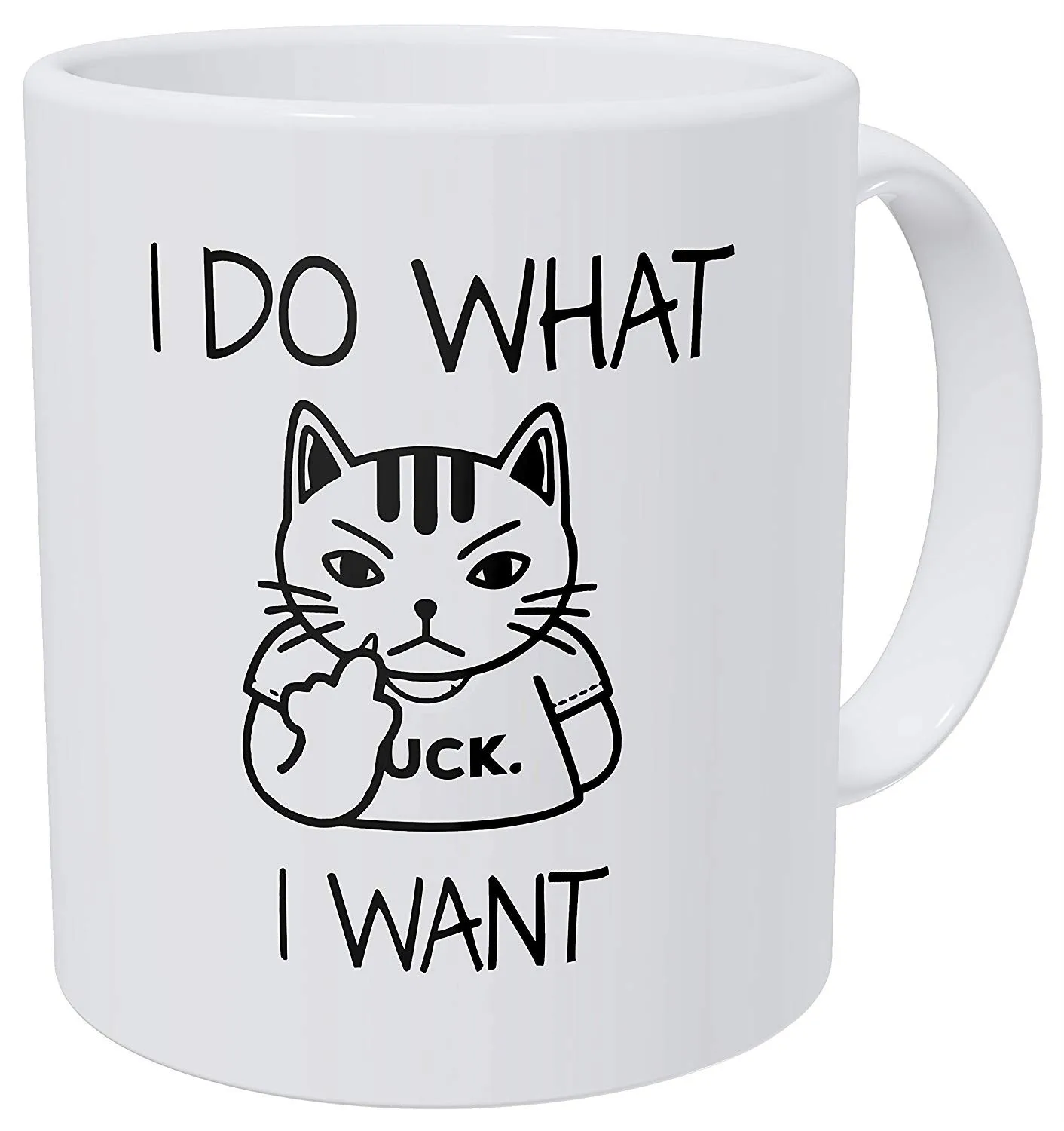 Кошка кружка I Do What Want кошки Кофе забавный кот Lover Подарок близких ваши чувства