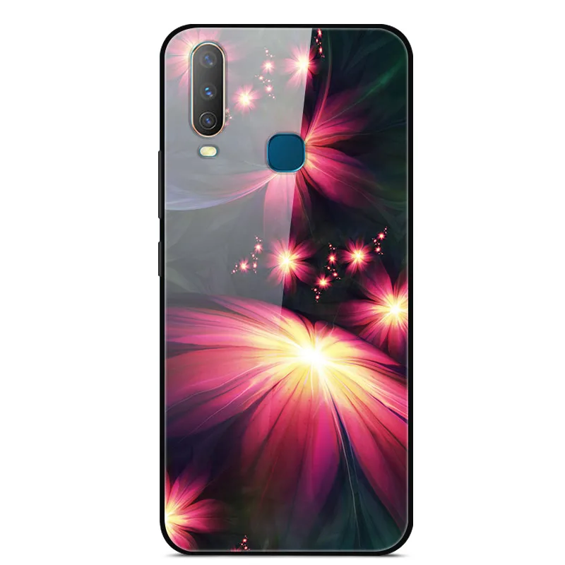 as photo 31 Чехол из закаленного стекла для Vivo Y17, чехол, жесткая задняя крышка для Vivo Y15, чехол для Vivo Y12, чехол из ТПУ, бампер для Vivo Y3, чехол, Funda - Цвет: as photo 31