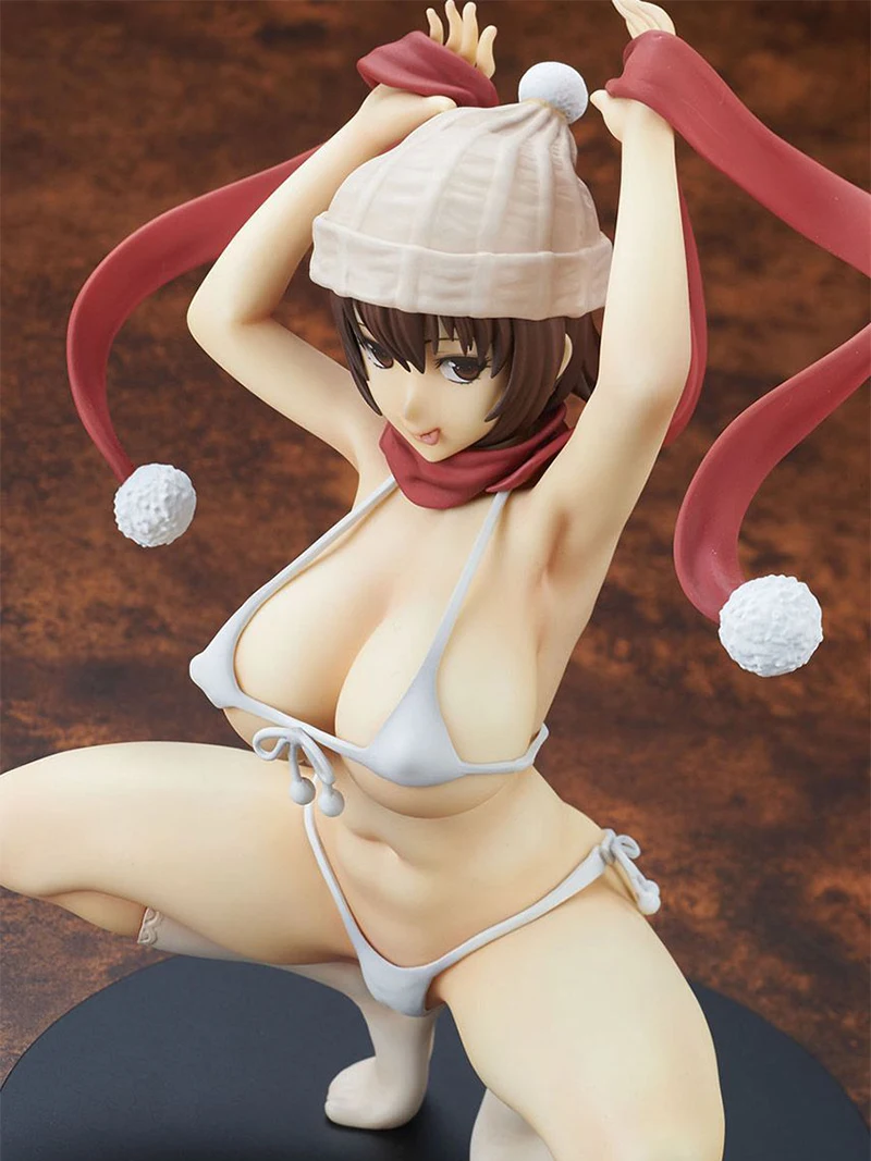 

Q-Six Sexy Figure Anime Tsundero Yuka Yoshii PVC Action Figure Toys Anime Sexy Girl Figure Collectible Statue Doll Gift