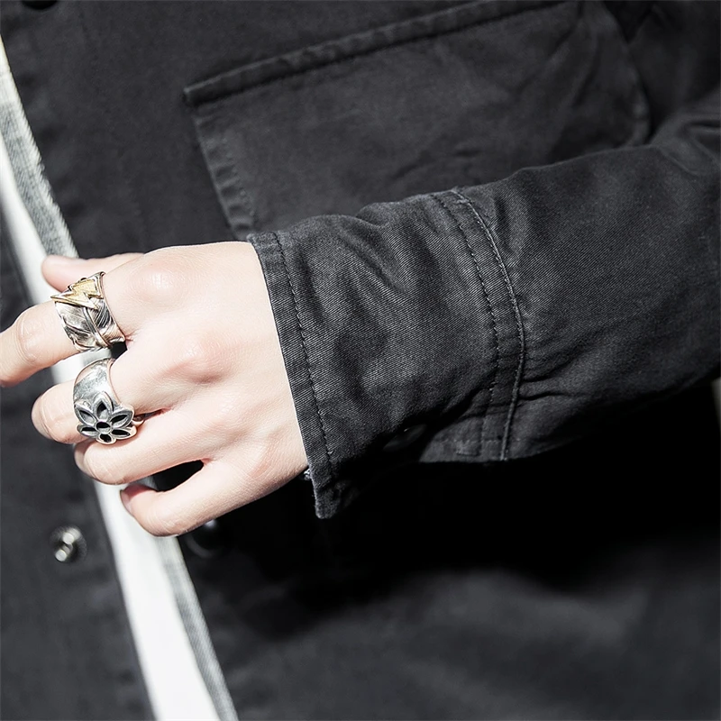 

Jacket Military Denim Black Mens Jackets and Coats Cargo Hip Hop Jeans Jacket For Men Streetwear 2020 Autumn Outwear male