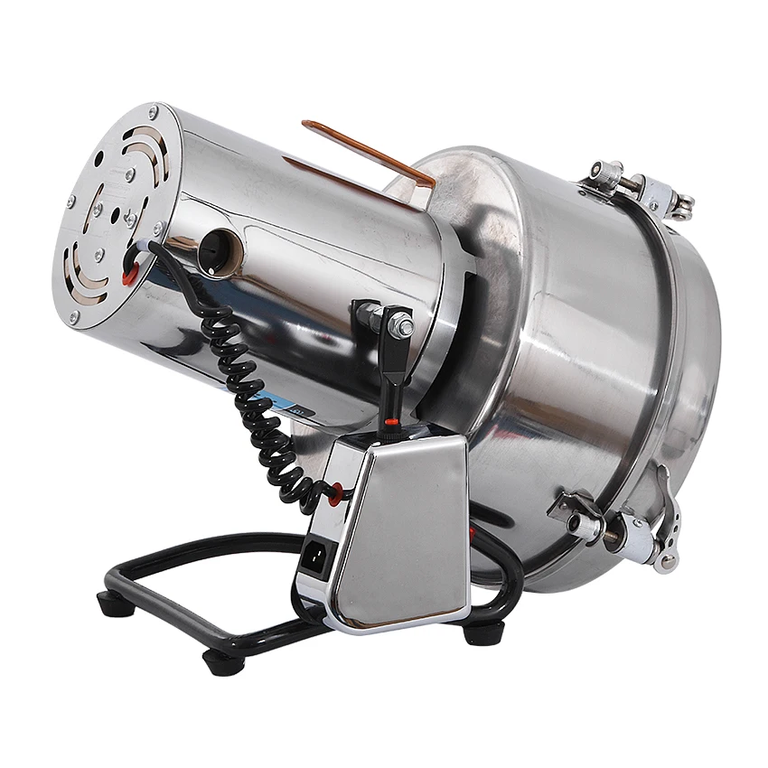 

4500g Capacity Commercial Electric Dry Herb Grinding Machine Crusher Pulverizer Stainless Steel Grinder Crush Machine 4500 type