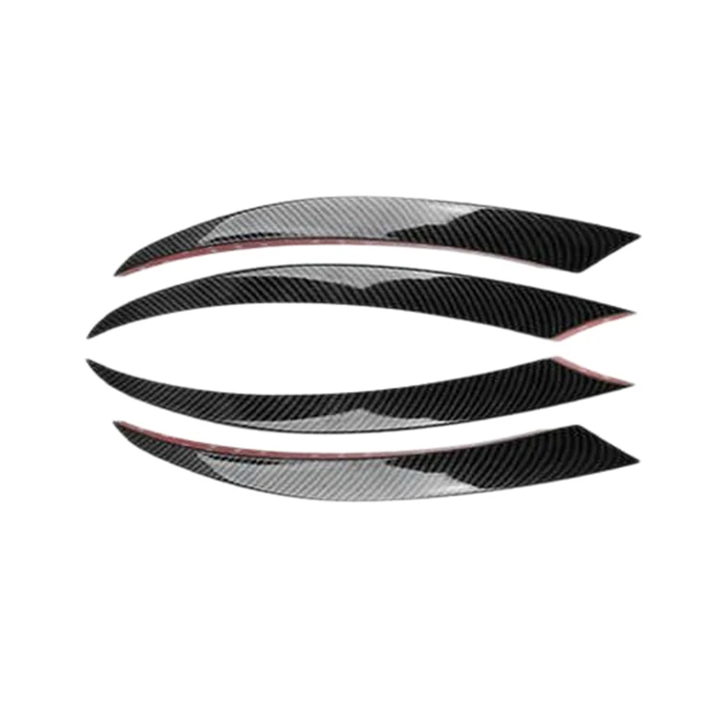 

Front Bumper Lip Splitter Spoiler Fog Lights Trim Sticker for Mercedes Benz C Class W205 C180 C200L/C180L