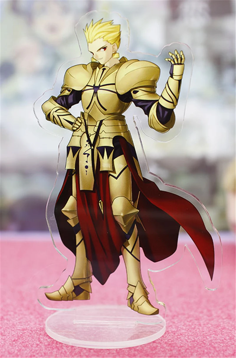 1 шт. креативный аниме Fate /Grand Order мультяшный рисунок Gilgamesh акриловая подставка