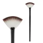 Пудра в форме веера кисть для корректора, растушевки, профессиональный хайлайтер Косметическая кисть для нанесения основы, аксессуары для женского макияжа SMJ