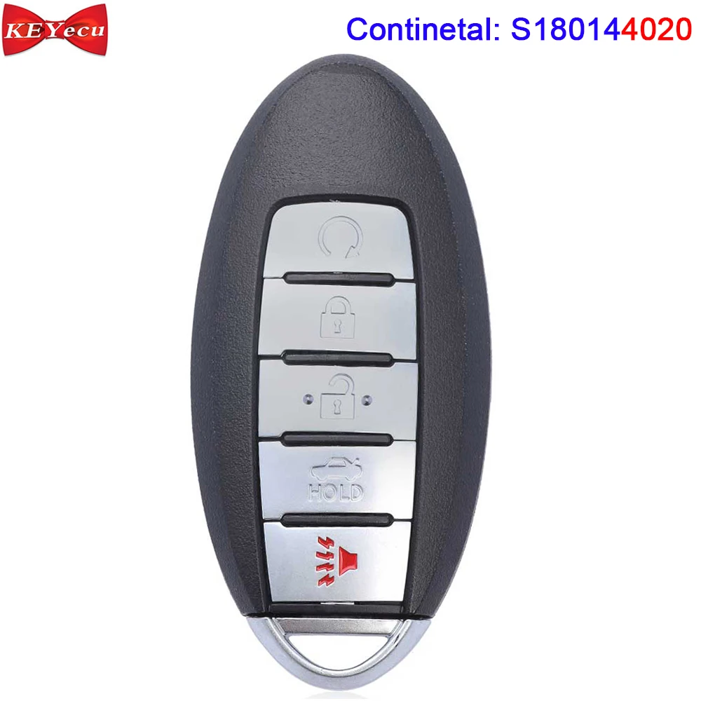 KEYECU для Nissan Altima Maxima 2013 2014 2015 дистанционный ключ S180144020 FCC ID: KR5S180144014 433 92 МГц|Ключ от