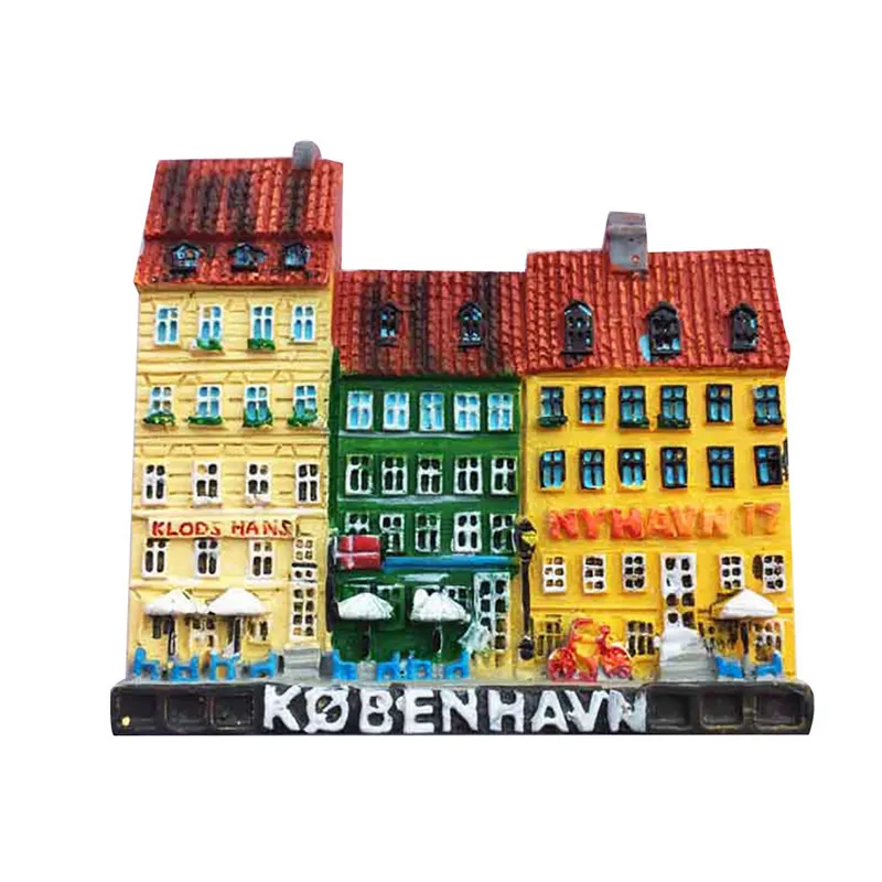 

Lychee Дания уличный холодильник магнитная наклейка известный канал магнит на холодильник Современное украшение для дома и кухни