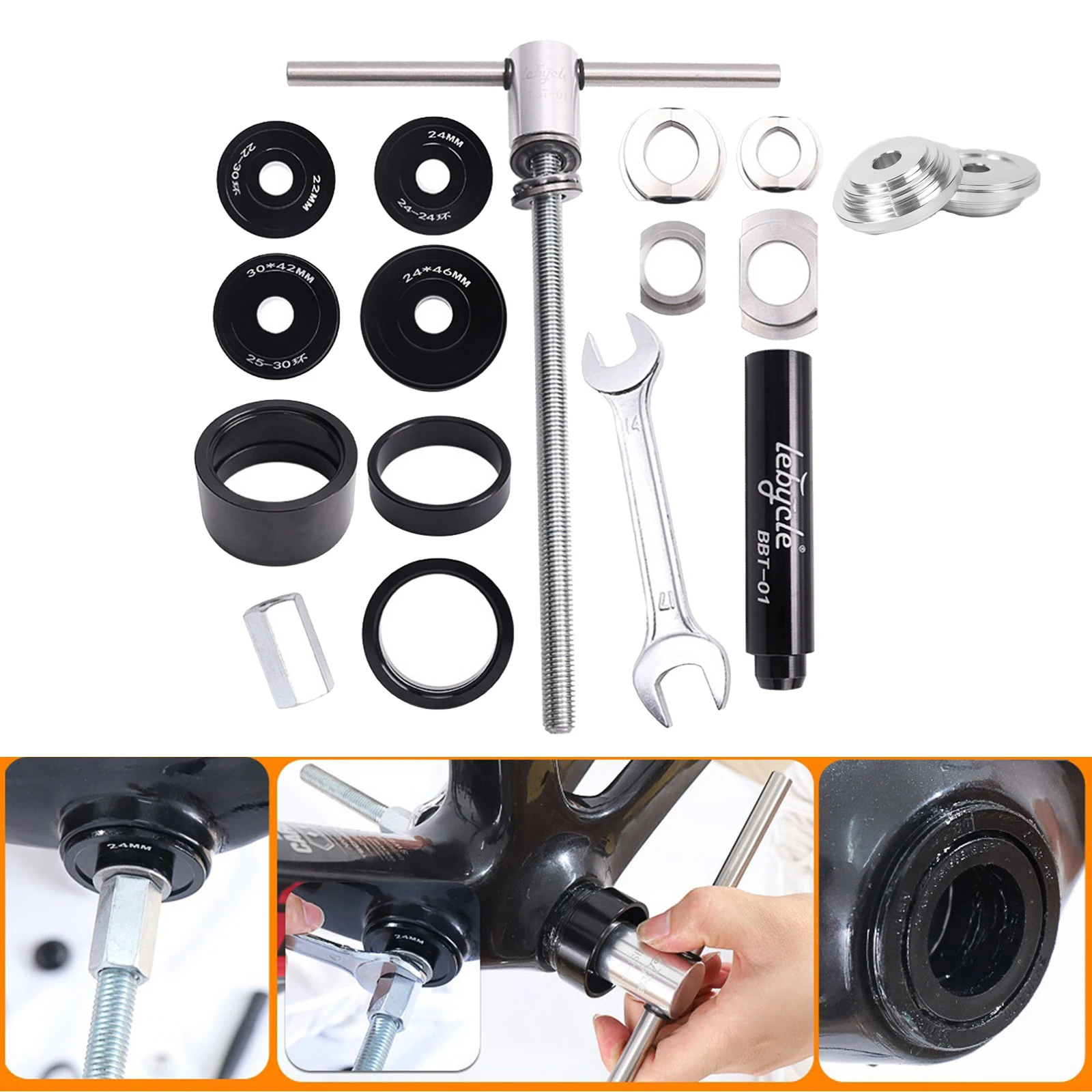 Велосипедная гарнитура нижний кронштейн пресс для установки инструмент BB BB386 PF30