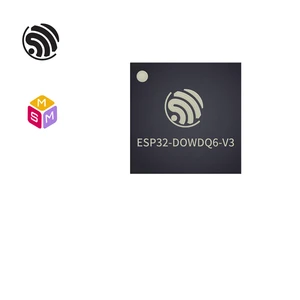 Espressif Systems SoC 19.5 dBm L2CAP GAP GATT SMP BluFi SPP-like 32-Bit MCU 2.4 GHz Wi-Fi Bluetooth LE Chip ESP32-D0WDQ6-V3