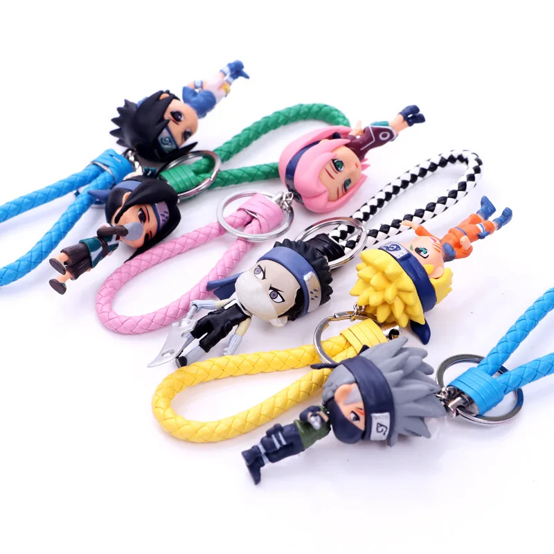

Anime Keychains Pendant Cartoon Anime Silicone Animal Key ring Key Chains Fashion Jewelry Gift