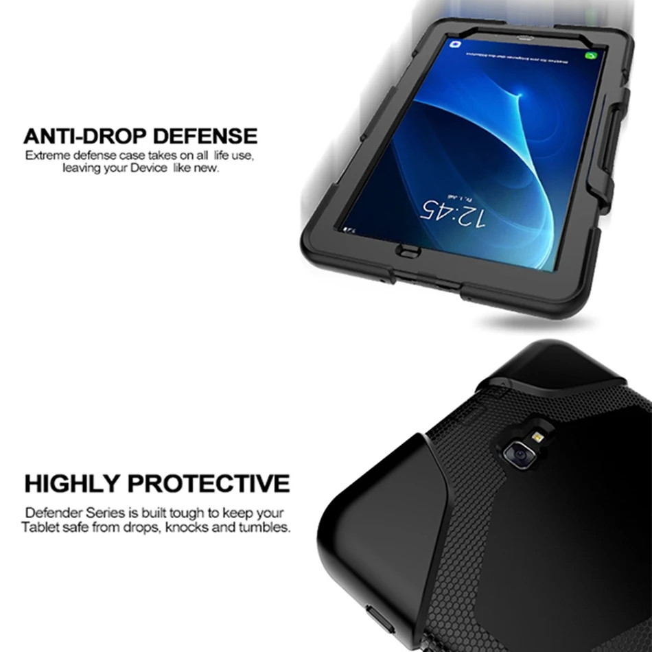 Axbety для samsung Galaxy Tab A6 A 10,1 T580 сверхмощный Полный Защитный Гибридный противоударный чехол для планшета