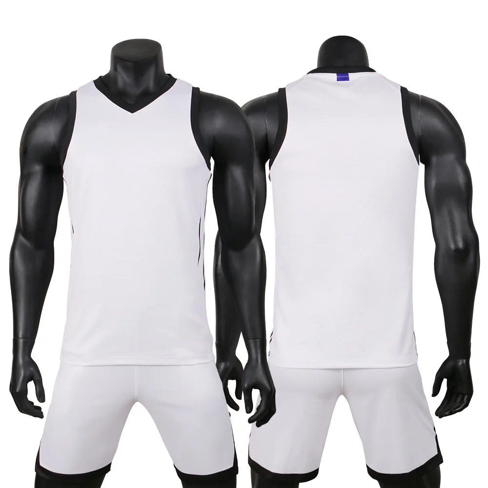 

Basketball jersey set high quality men sportswear basketball shirt design