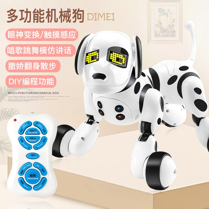 

Intelligent Robot Dog Induction Programming Early Education Parent-Child Interaction Remote Control Electronic Stunt Pet Toy