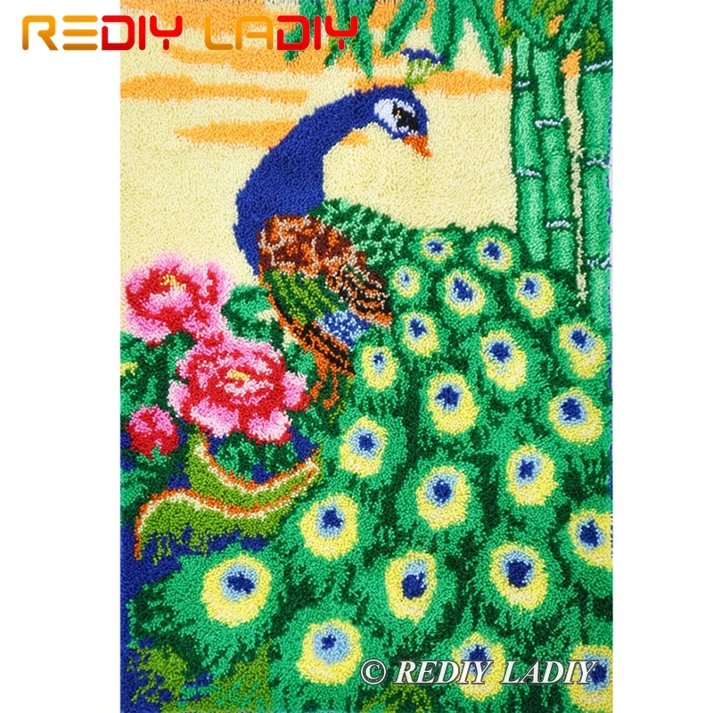 Крюк с защелкой комплект сделать свой собственный ковер зеленый гобелен